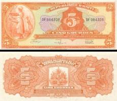 *1 Gourde Haiti 1967﻿, P192a UNC - Kliknutím na obrázok zatvorte -